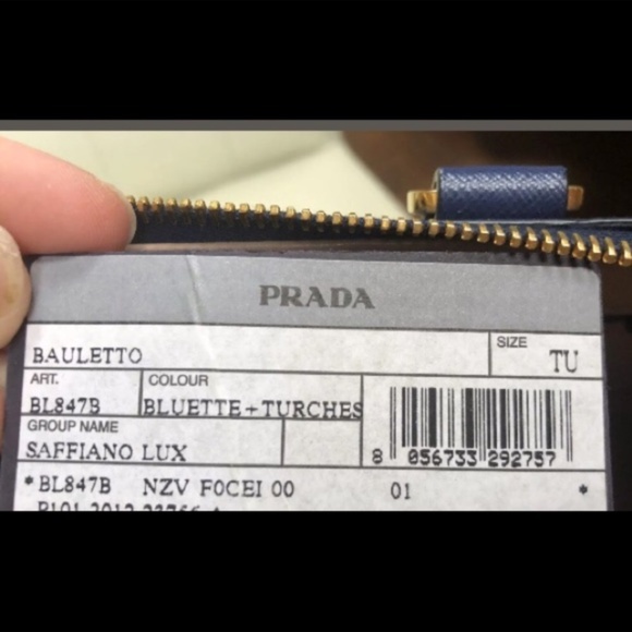 PRADA SAFFAINO LUX SATCHEL NWT - Picture 8 of 8